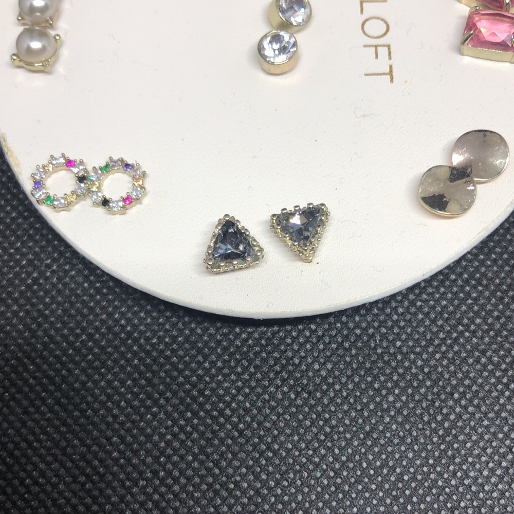 LOFT Set of Nine Earrings - Picture 3 of 7